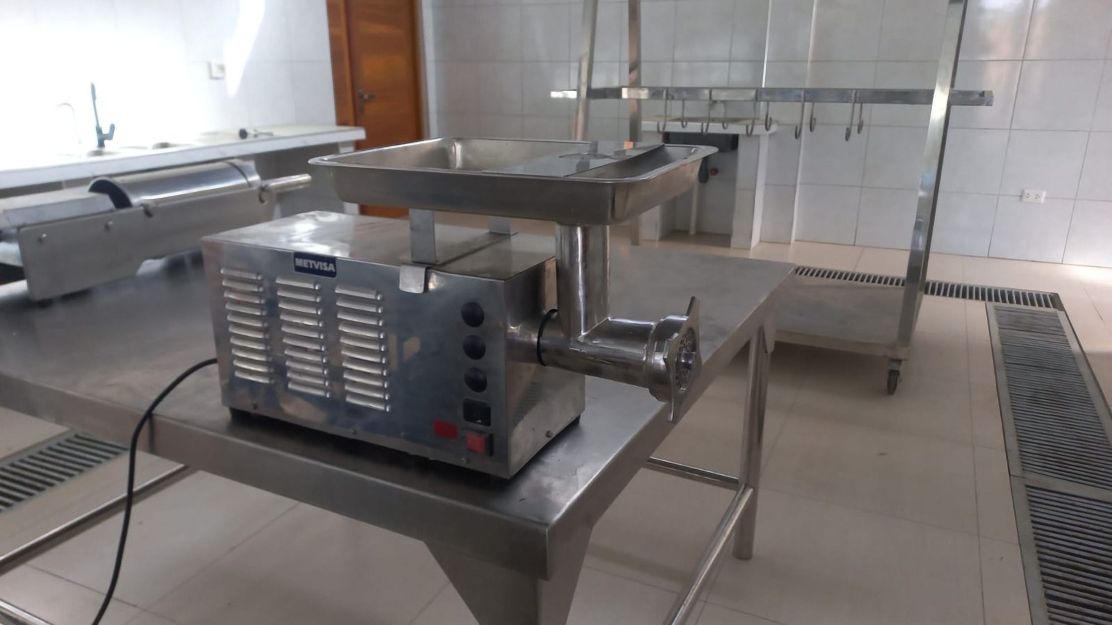 Picadora de carne industrial
